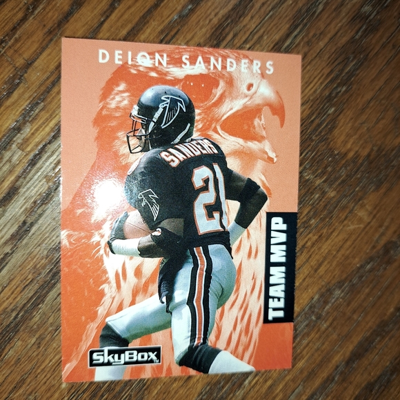 Deion Sanders mug+ cards (falcons bundle) - Picture 9 of 14